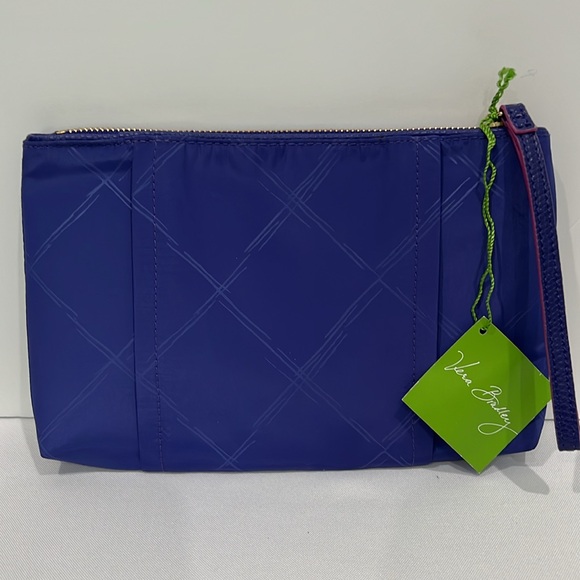 Preppy Poly Wristlet Blue - Picture 4 of 6